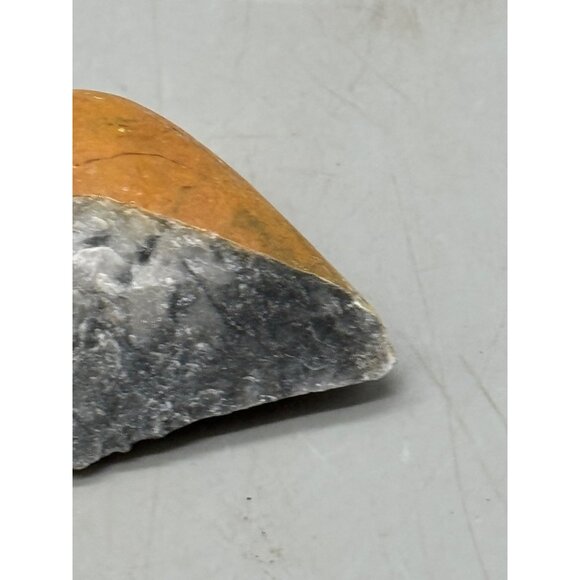 Polished Fossilized Stone Half With Natural Brown & Gray Hues 2x1.5" READ - Picture 3 of 9